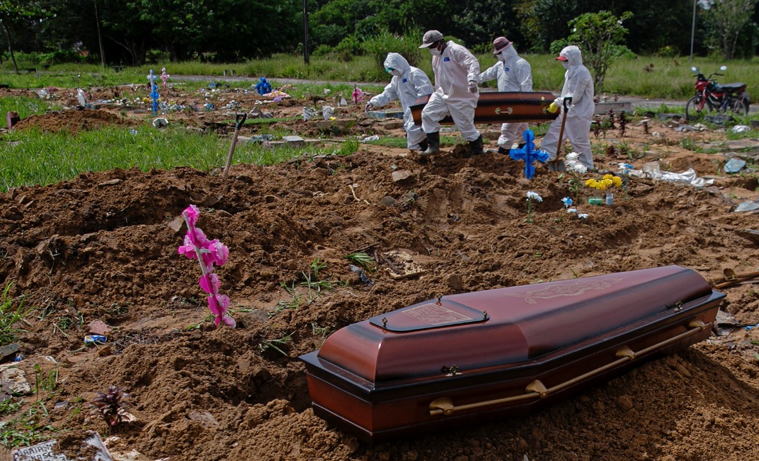 Acre registra mais quatro mortes por covid-19 neste domingo e se aproxima dos 1, 5 mil óbitos